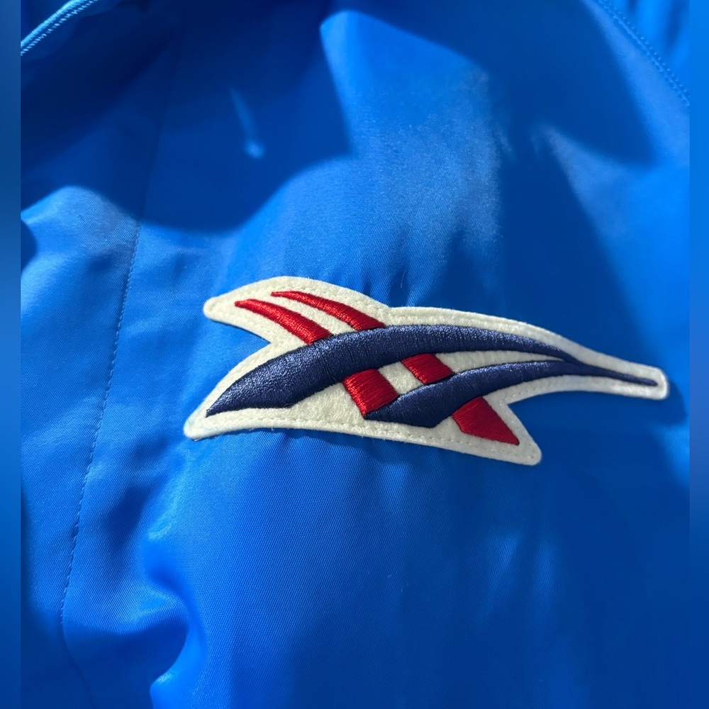 Onitsuka Tiger Electric Blue Nylon Twill Coat - Picture 2 of 8